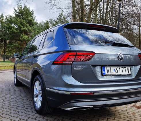 Volkswagen Tiguan Allspace cena 124799 przebieg: 149200, rok produkcji 2020 z Biała Rawska małe 704